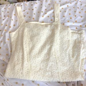 Cream Hollister dress